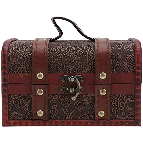 Boîte de rangement en bois sur une coiffeuse pour organiser vos boucles d'oreilles au quotidien