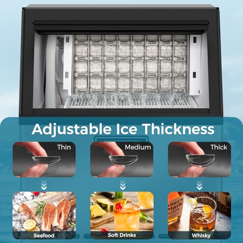 Máquina Comercial para Hacer Hielo de 100 lbs miniatura 4
