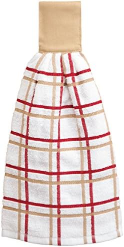 Ritz KitchenWears 100% Cotton Terry Hanging Kitchen Tie Towel, Mu...
