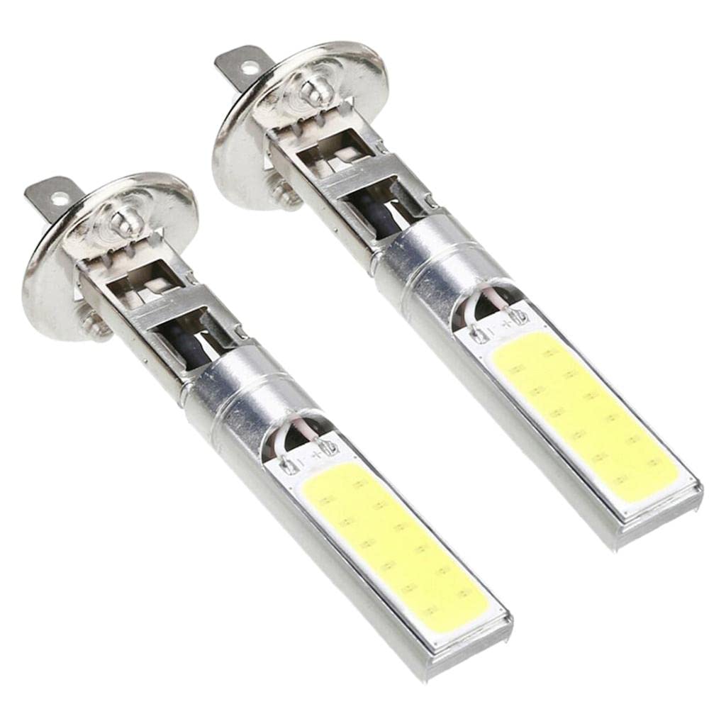 2pcs H1 COB White 6000K LED 1000LM DRL Head Driving Fog Beam Light Lamp| Lights| Bulbs | Lighting & Lamps Car Truck Parts |Parts Accessories-image-43
