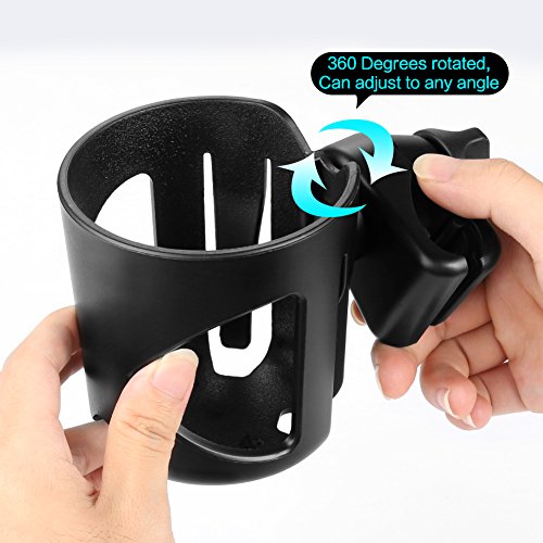 Accmor AC8082-BLACK Universal Cup Holder, Stroller Cup Holder thumb #4