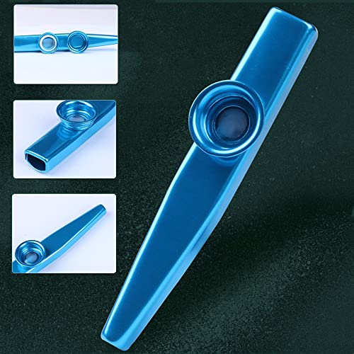 HpLive Lot de 6 flûtes kazoo en métal pour amateurs de musique - Les Beatles, Paul McCartney, John Lennon, RIngo Starr, George Harrison HpLive Lot de 6 flûtes kazoo en métal pour amateurs de musique – Image 8