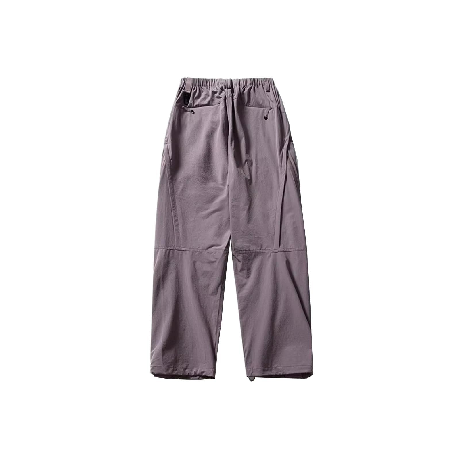 Pantalones de Carga Impermeables para Hombre, Pantalones Unisex Holgados callejeros