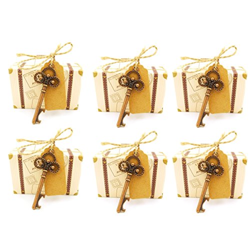 BESTOYARD 6pcs Unidades Europea Estilo Boda Traje Vestido Boda Praline Caja Mode...