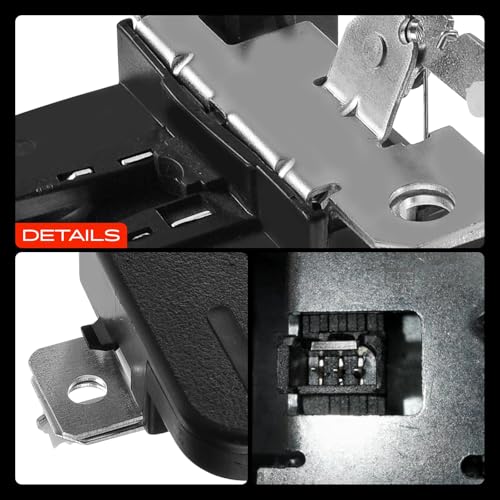 Frankberg 1x Türschloss Stellmotor Fahrzeugheckklappe Kompatibel mit Polo 9N Schrägheck 2001-2009 Replace# 6Q6827505E