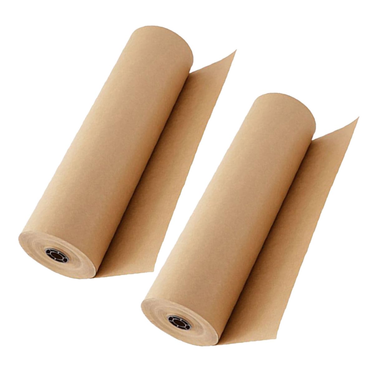 Papier Présent Kraft Halloween, Papier Emballage Présent, 2 Rouleaux