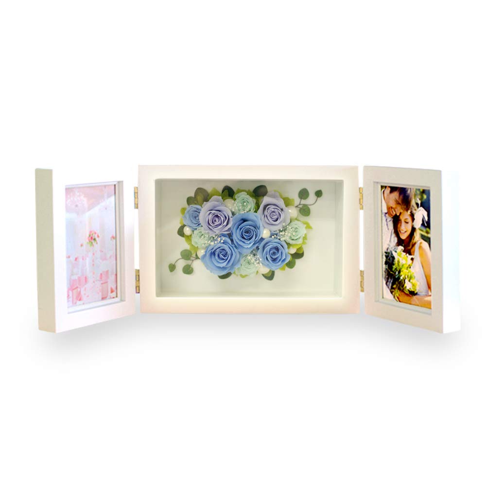 Amazon｜プリザーブドフラワー IPFA フォトフレーム プレミアム