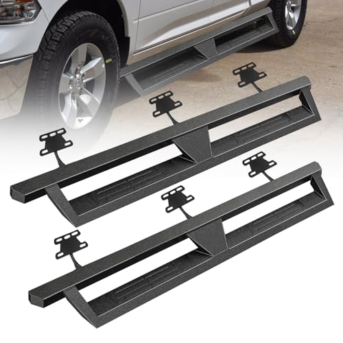 Estribos para Dodge Ram Quad Cab 2019-2022 en acero carbono