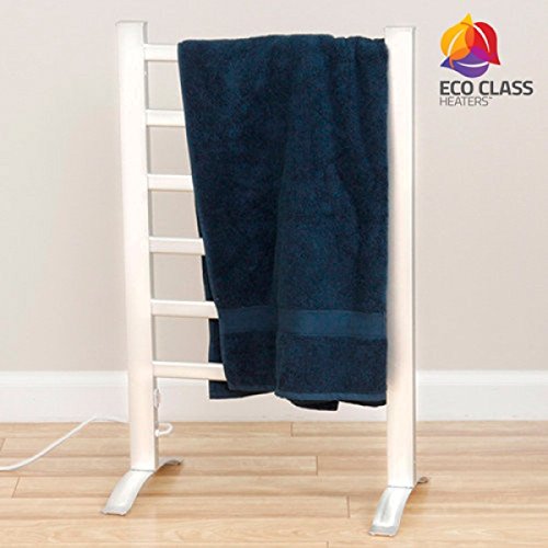 Thermic Dynamics Eco Class Toallero Eléctrico Multifunción, Metal, Blanco, 55.5 x 91 x 35 cm