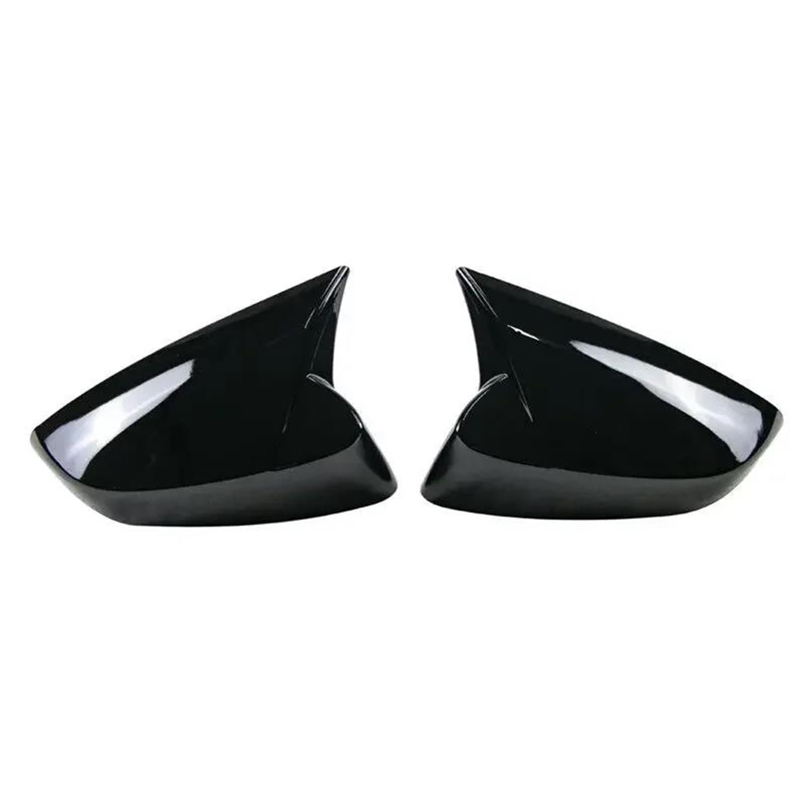 For Subaru For BRZ 2012 2013-2020 Car Rearview Side Mirror Cover Wing Cap Sticker Exterior Door Case Trim Carbon(Gloss Black)