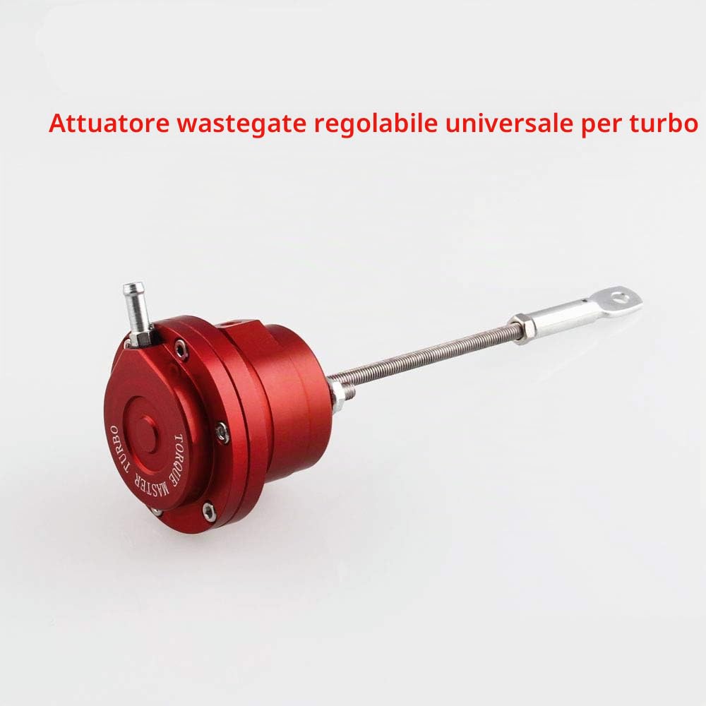 Valvola di scarico interna regolabile per turbo attuatore Wastegate Turbocompressore in lega di alluminio Valvola solenoide per turbo Accessori per auto