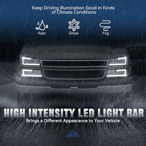 Auto Dynasty LED DRL Headlights for 2003-2007 Chevy Silverado - Image 5