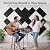HERTBER Square Acoustic Panels Soundproof Wall Panels, 12? × 12? × 0.4? High-Density Polyester Sound Absorbing Panels with Self Adhesive for Home, Office, Studio, Recording Room, 18 Pack Black