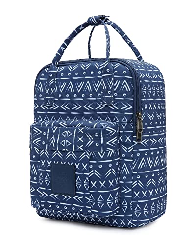 HotStyle BESTIE+ Fashion Mini Backpack for Girls & Kids, Small Diaper Bag Backpack, Cute for Travel, Hiking & Day Trip, Boho, Navy