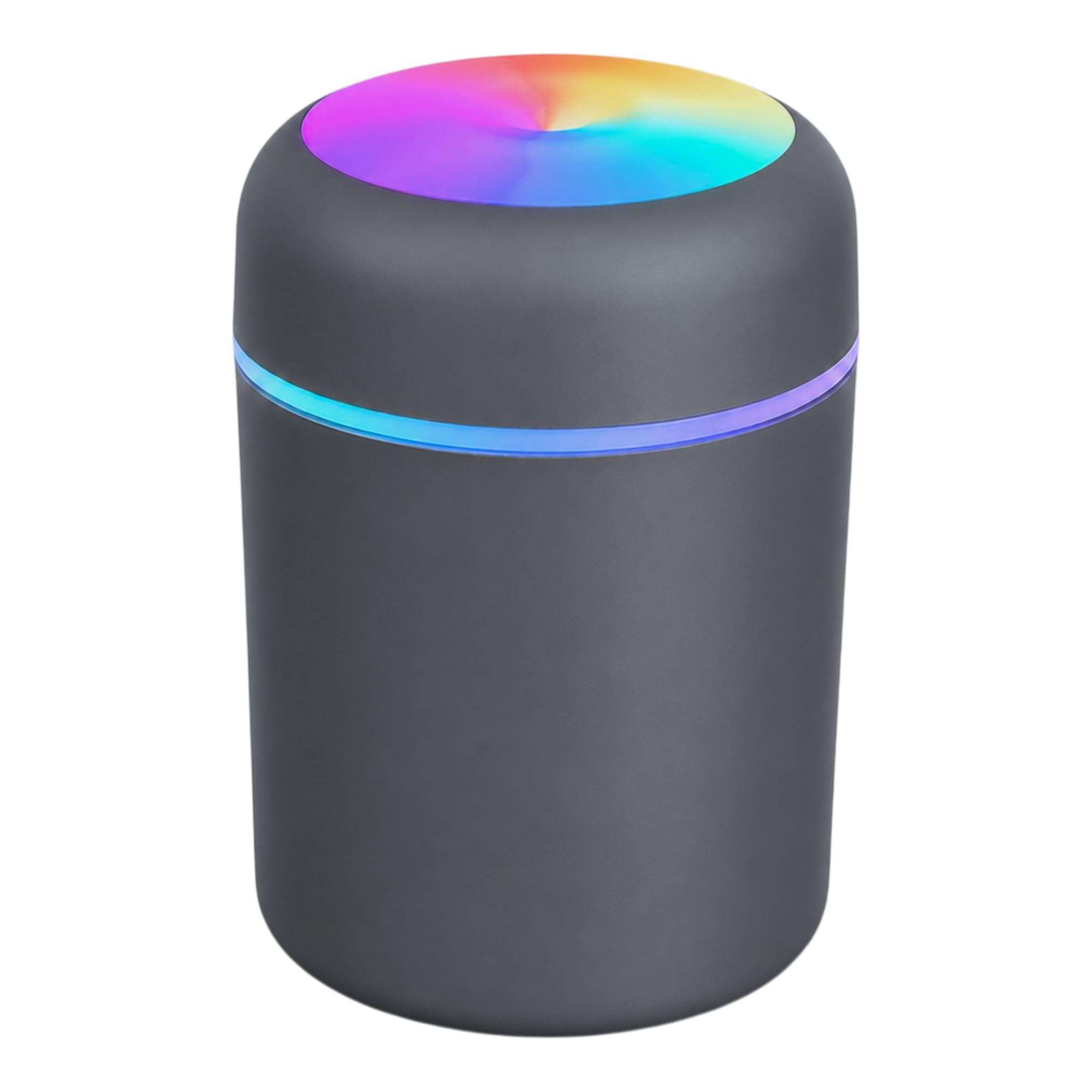 Seller Zone Mini Silent Humidifier with cool Light For Car, Bedroom, Office with 2 Spray Modes (Gray)