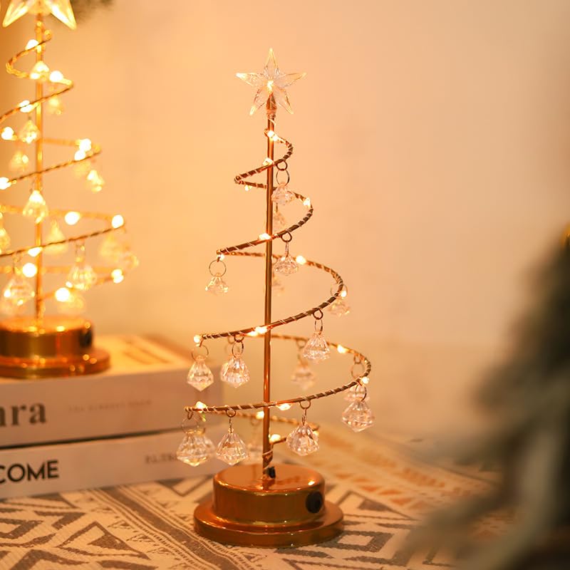 Amazon.co.jp : クリスタルツリーランプ クリスマスツリー リトル