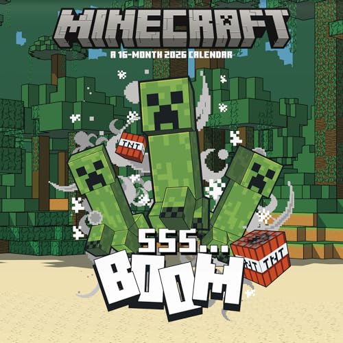 2026 Minecraft Mini Wall Calendar