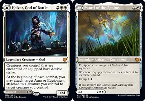 Magic: The Gathering - Halvar, God of Battle // Sword of The Realms - Kaldheim