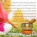 Nature's Own Tibetan Singing Bowl Set Easy to Play Meditation Sound Bowl Handcrafted in Nepal for Yoga, Mindfulness, Chakra Healing, Stress Relief Spiritual Gifts for Women & Men (5.5 Inch, Hammered)
