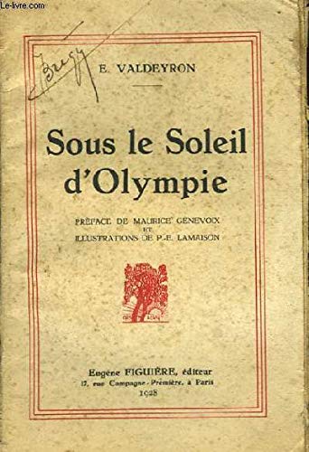 Sous le Soleil d'Olympie.