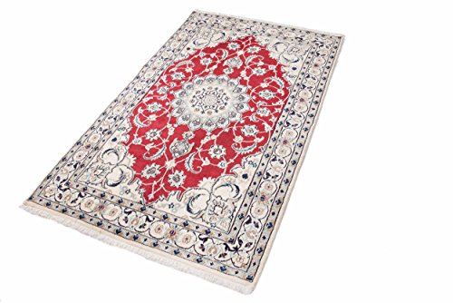 Parwis Tappeto, Lana, Rosso, 120 x 200 cm