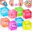 Blue, Light Blue, Green, Orange, Pink, Red, Purple, Yellow
