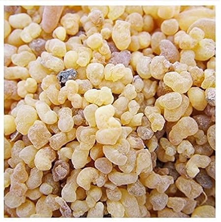 CRIGEMA - Olibano Incienso en Grano de Eritrea - Resina Natural 100% - Empaquetado en una Bolsa Zip resellable (50)
