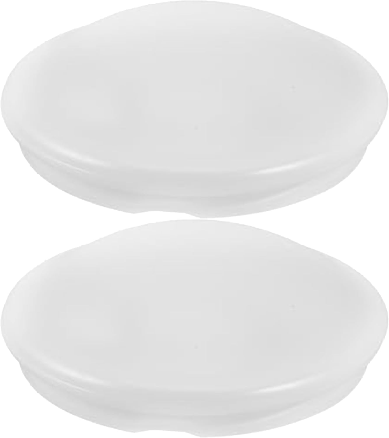 Ceiling Fan Light Covers, 2PCS Replacement Acrylic Fan Light Cover Easy Install for Home & Office, White, 7-1/2 Inch