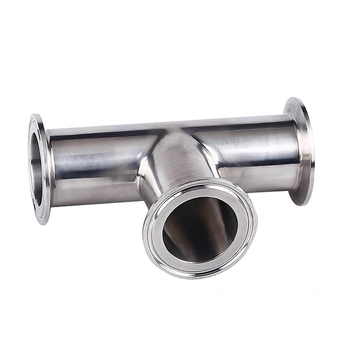 1 Pz 19mm-108mm OD Ghiera Sanitaria In Acciaio Inox 304 3 Vie Tee Connettore Raccordo 1.5 "-4" Tri Morsetto(51mmxFerrule 64)