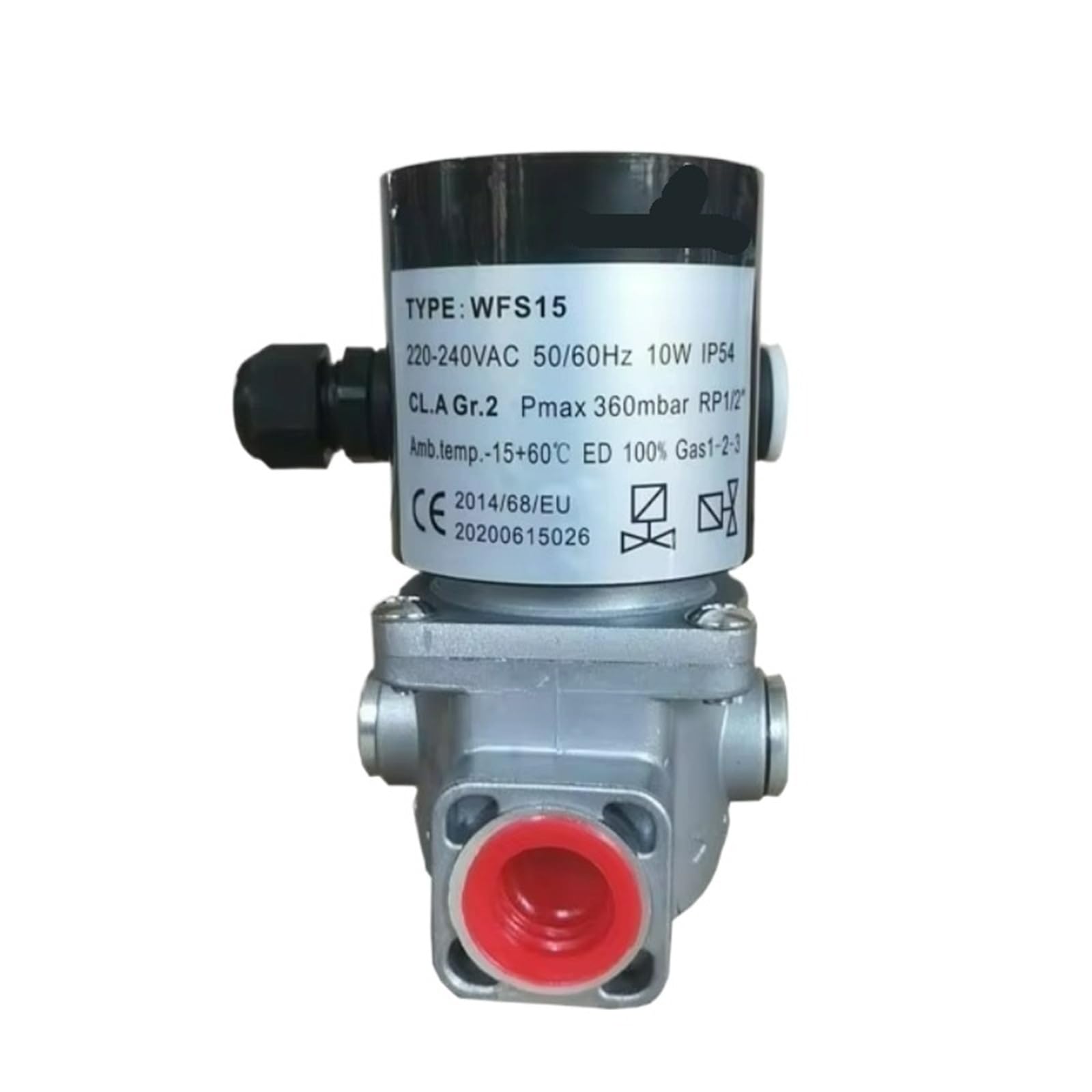 Belovek One Color Natural Gas Solenoid Dn15 Valve For Boiler Burner