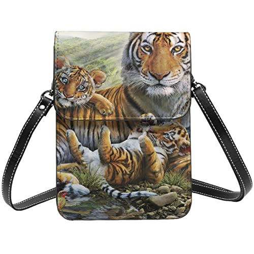 Sac pour téléphone portable Jungle Tigers Cub : fini les poches encombrées !