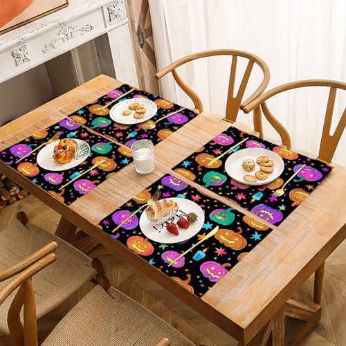 Set de table Halloween réutilisable pour protéger et décorer la table sans stress - 5