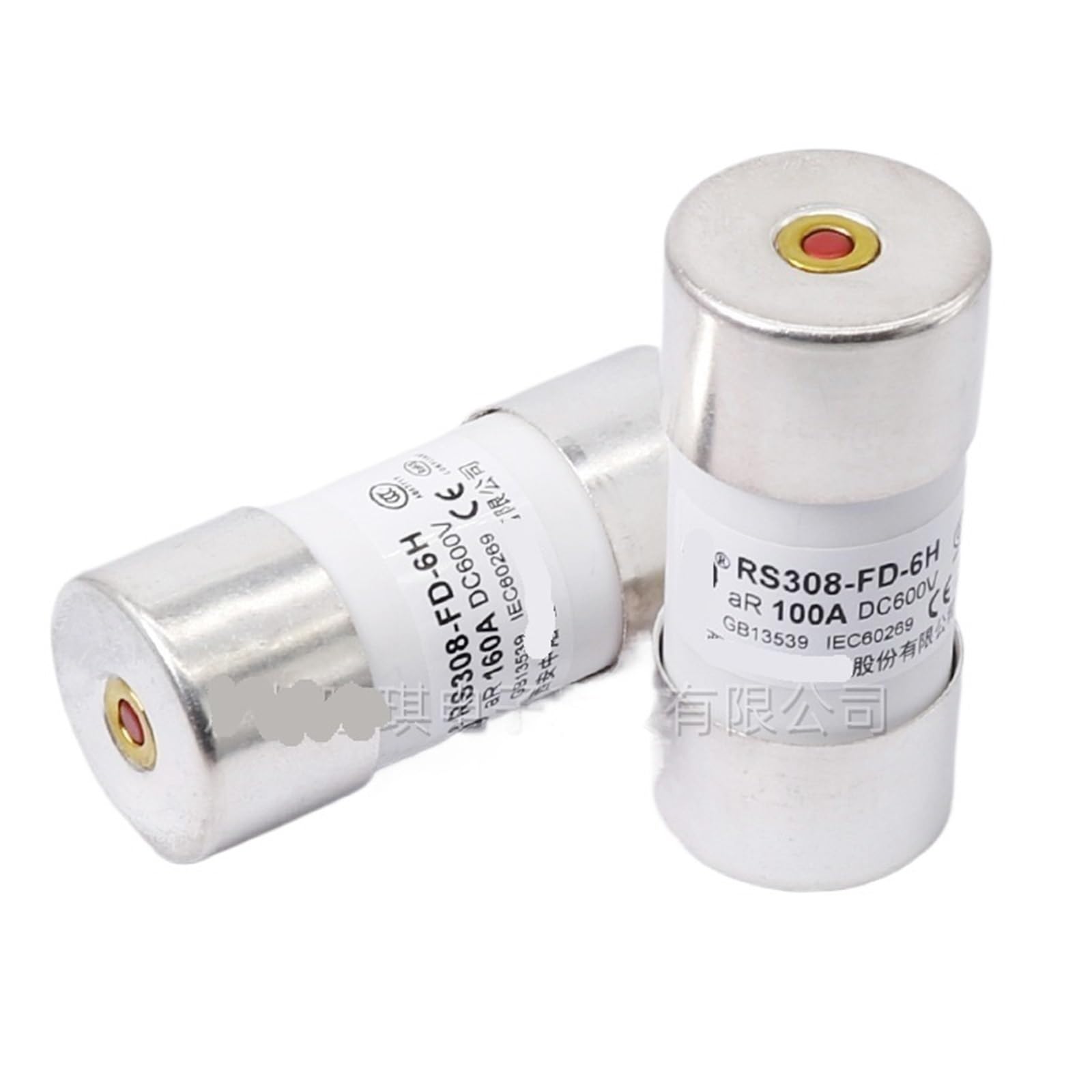 Fusible RS308-FD-6H basse tension DC 600V haute précision en céramique renforcée