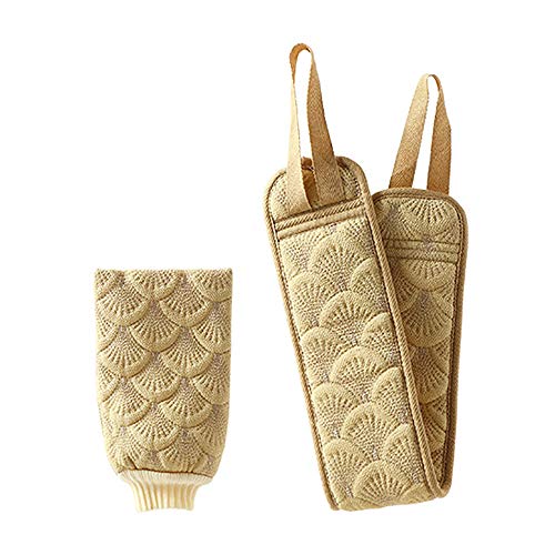 Preisvergleich Produktbild 1 Set Duschschrubber, Handtuch, Badhandschuhe, Schrubben, Artefakt, Haushalt