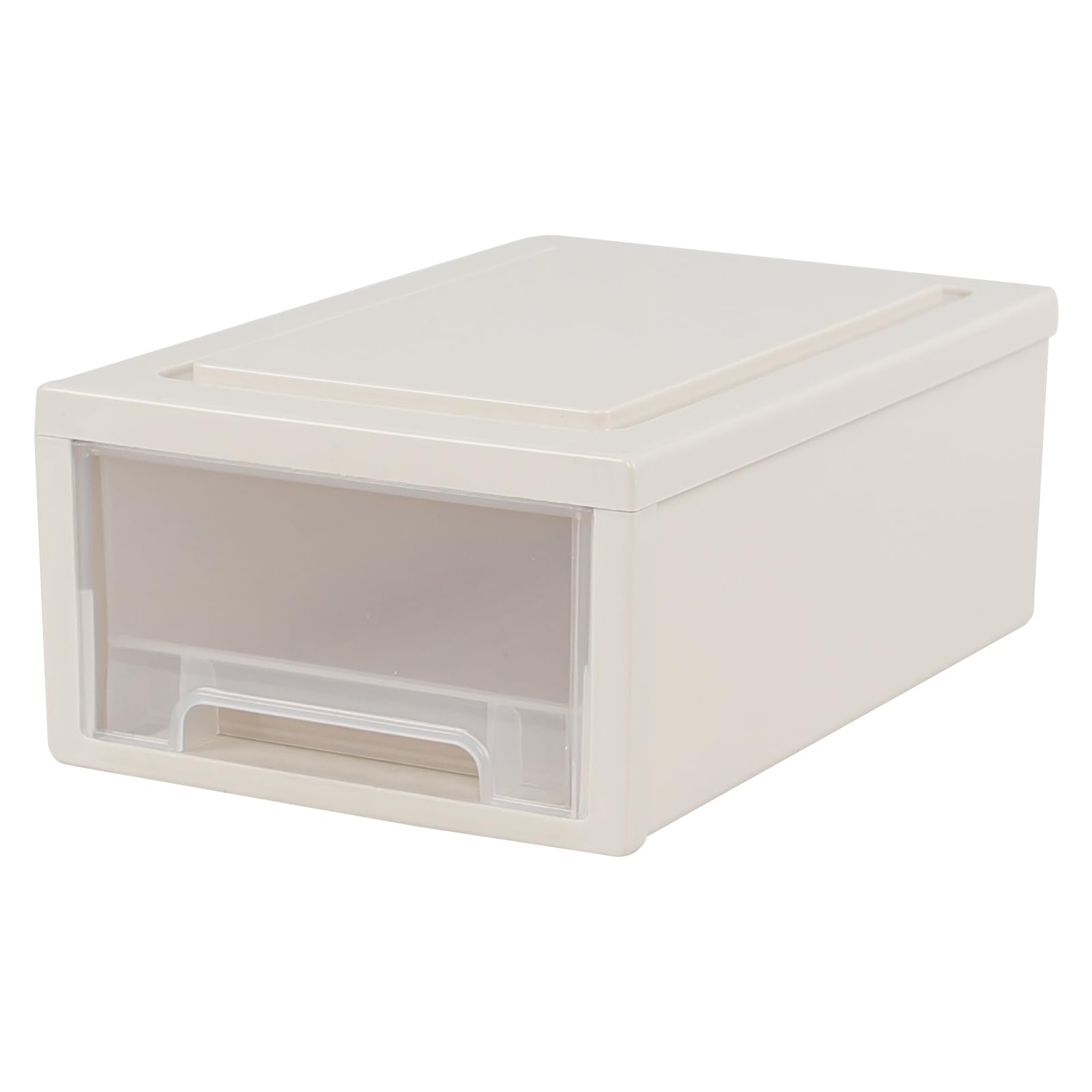 Rinboat 13 L Plastic Drawers Storage, Desktop Stackable Drawer, 1 Pack