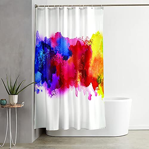 Rideau de douche 150x200 anti moisissure en polyester pour baignoire