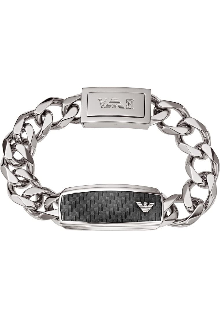Emporio Armani Men's Silver Bracelet EGS1688040
