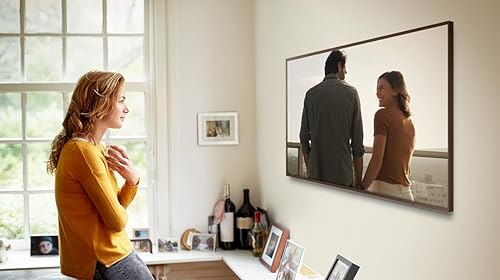 Miniatura 7 de SAMSUNG Soporte de pared para TV giratorio automático, se adapta a televisores de 55 y 65 pulgadas, compatible con VESA 400 x 300, uso con marco,