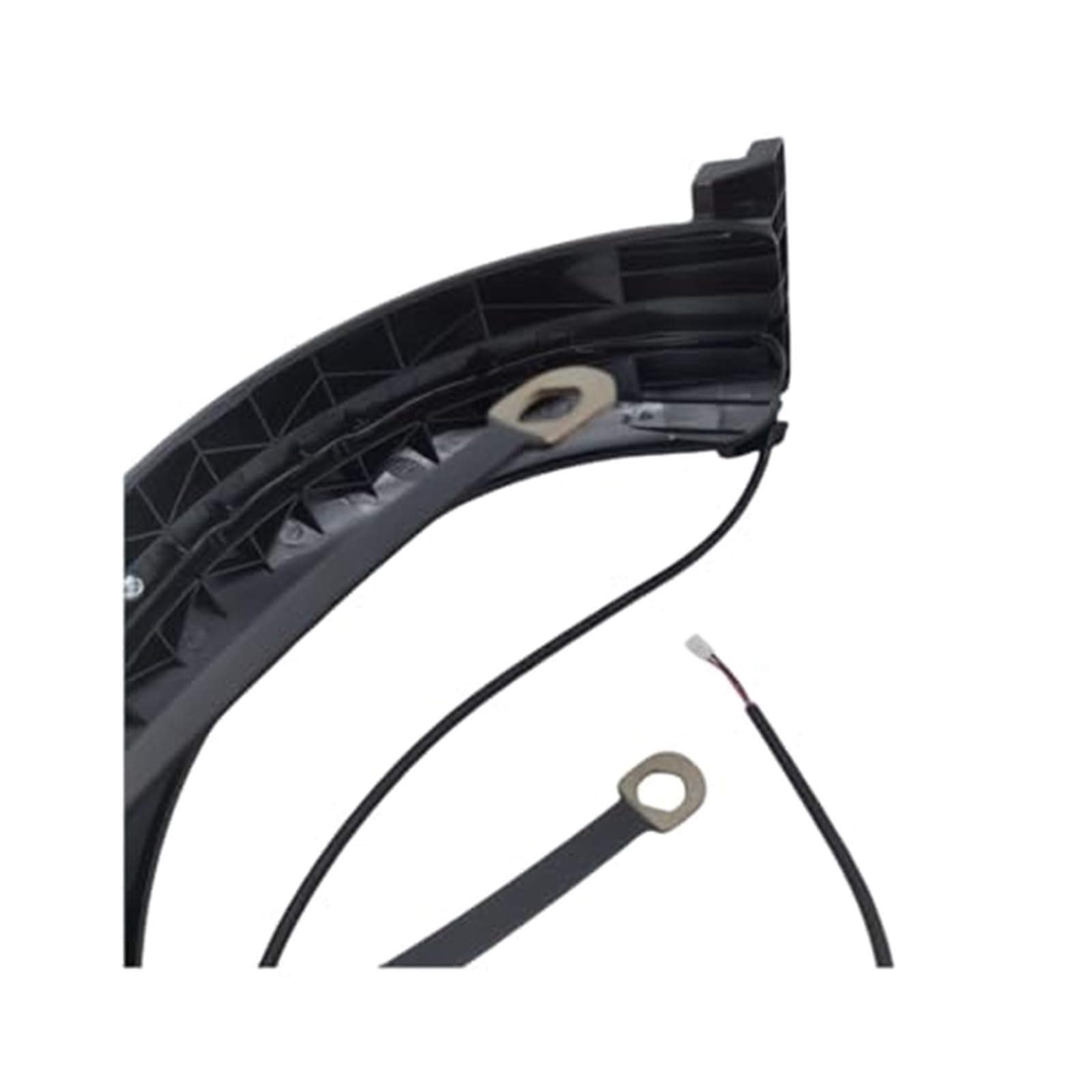 Guardabarros trasero, for Ninebto F2 F2 Plus F2 Pro Scooter eléctrico Guardabarros impermeable Contiene piezas de freno de soporte Guardabarros para scooter