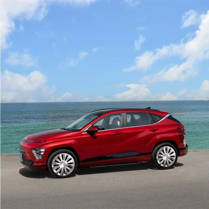 Set 4 Copricerchi Auto Universali 13 14 15 16 Pollici – Copriruota Grigi Lucidi con Fissaggio a Scatto – Design Sportivo Compatibile con Cerchi in Acciaio – Montaggio Facile Senza Attrezzi (13")