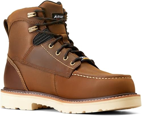 Miniatura 3 de Ariat Botas de trabajo impermeables con punta compuesta para hombre, 6 pulgadas