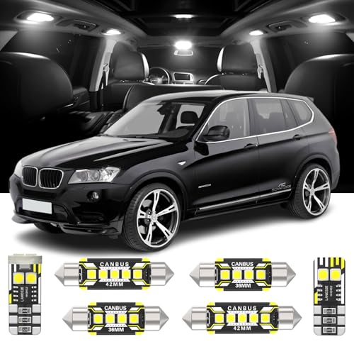 20 Piezas Luces LED Interior para BMW X3 F25 2011-2017