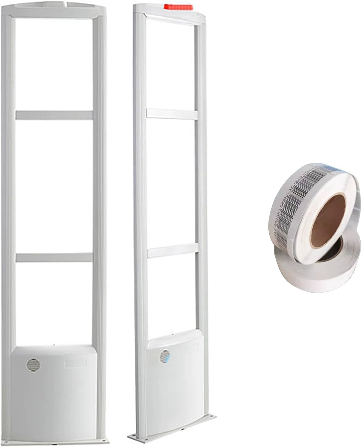 Retail Anti-Theft Equipment, Security Tags Checkpoint EAS RF 8.2mhz Systems Sensor Sound Light Alarm, with Soft Labels Sticker, 1000 pcs, Protection of Supermarkets Clothing Stores Toy Stores