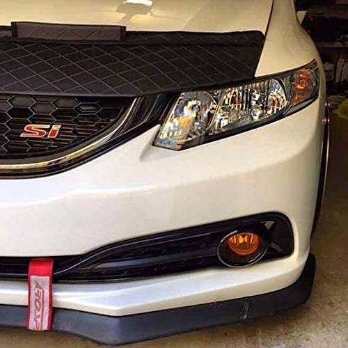 Diamond-Pattern Hood Mask (Bonnet Bra) For 2014-2015 Honda Civic Sedan - Paint Protection