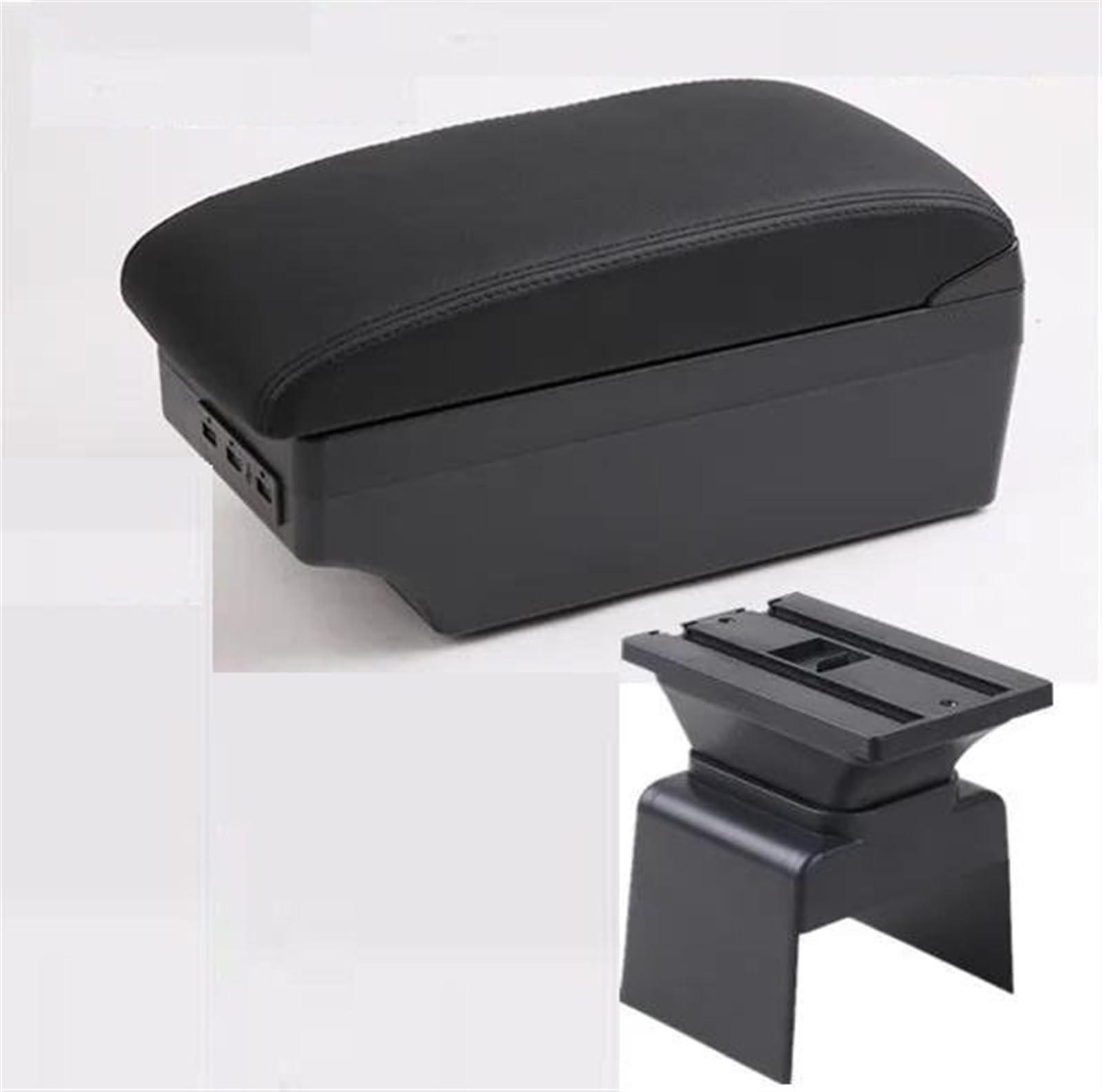 Noheeu C Black Line 7Usb Car Accessories Interior Details Armrest Storage Box Modification Parts For 307 Cc Convertible
