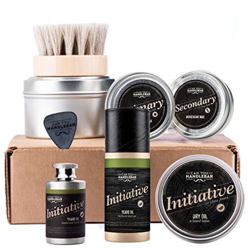 Ultimate Beard Care Kit For Men - Initiative Citrus Lavender Aroma - Made in USA