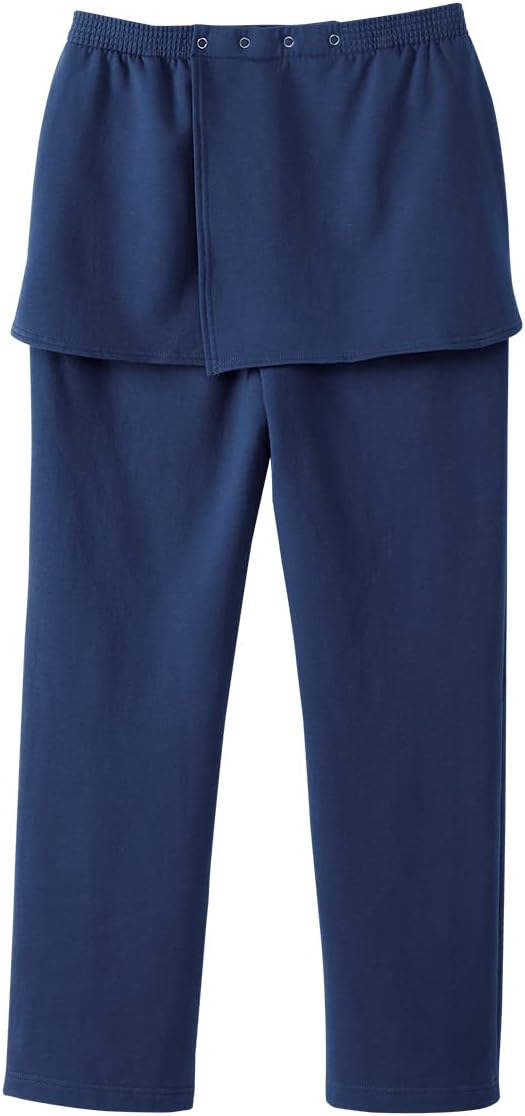 Silvert's Adaptive Clothing & Footwear Women’s Petite Open Back Fleece Pant - Image 3