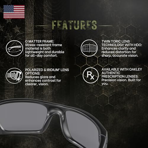 Image of Oakley Standard Issue SI FUEL CELL Military Grade Sunglasses With Official Eyewear Kit