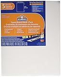 Elmer's Foam Board Multi-Pack, 8 x 10 Inches, 3/16 Inch Thickness, White, 5 Count