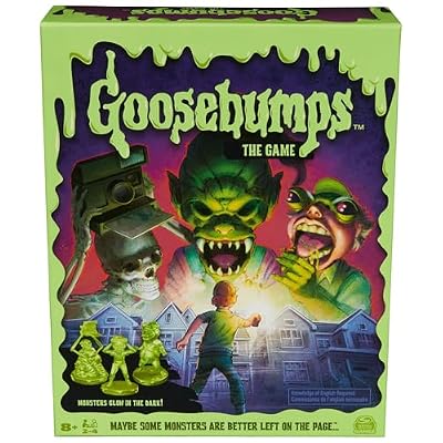 Goosebumps The Game, The Spooky Childrens Books Series Now a Scary Fun Monster Board Game for Ages 8 & Up